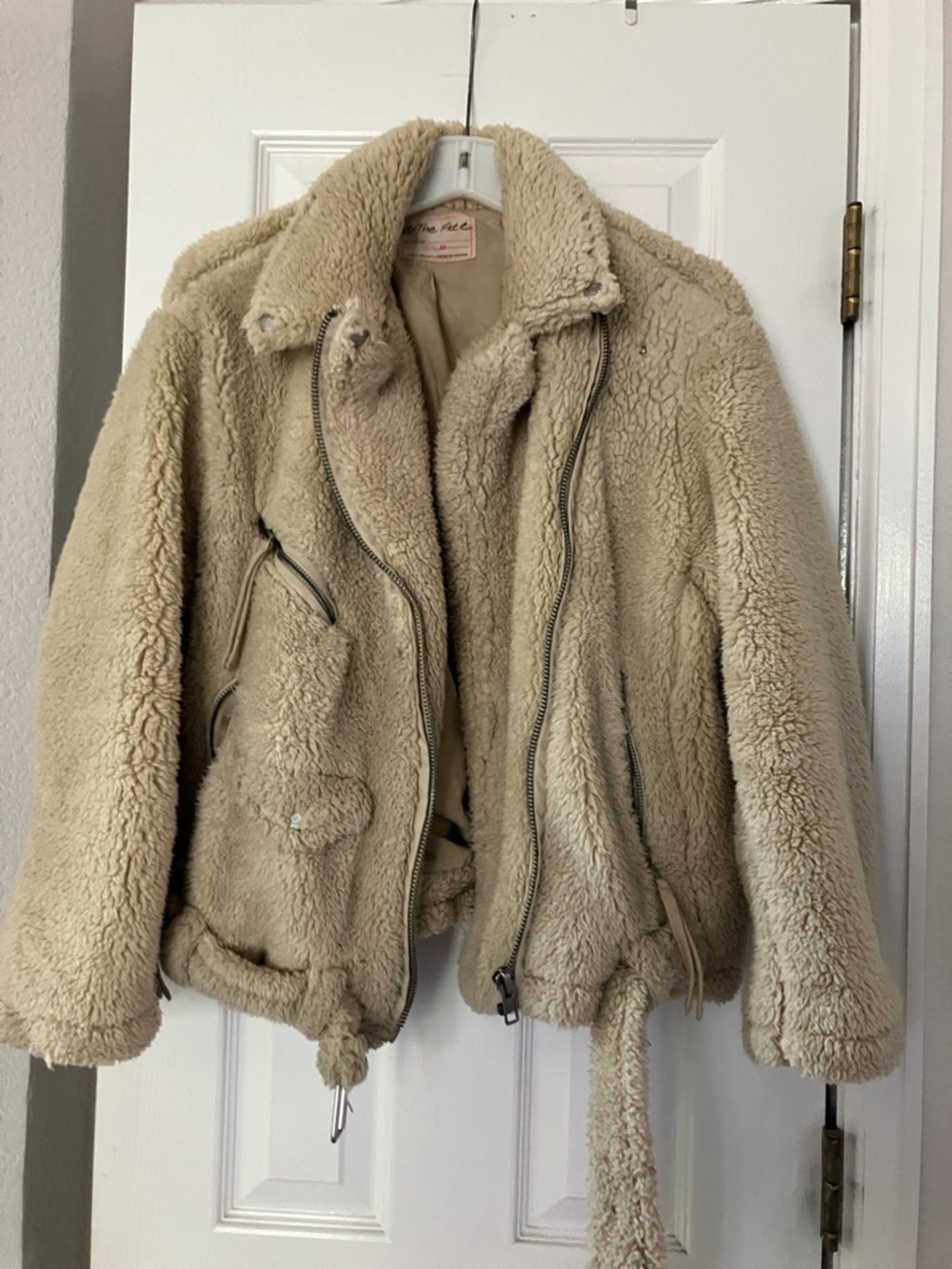 Free people faux fur jacket